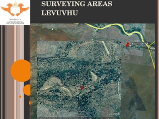 SURVEYING AREAS LEVUVHU 