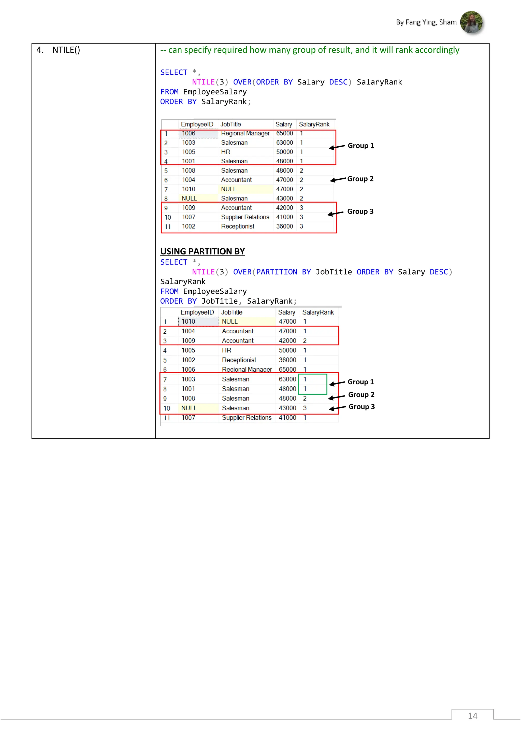 sql ppt for students who preparing for sql | PDF