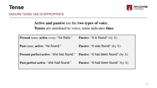 Dissertation written past tense