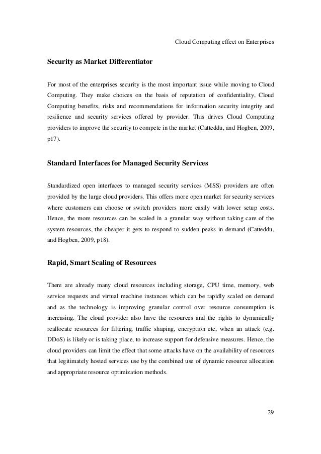 master thesis cloud computing security