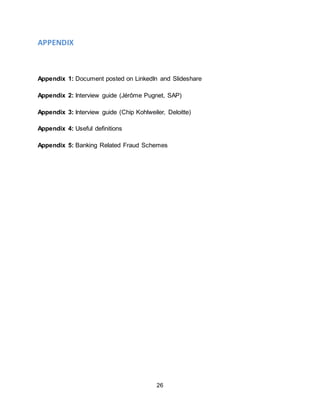 Deloitte Appendix Masters thesis - Fraud & Big Data | PDF