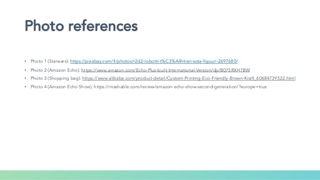 Voice assistant presentation picture