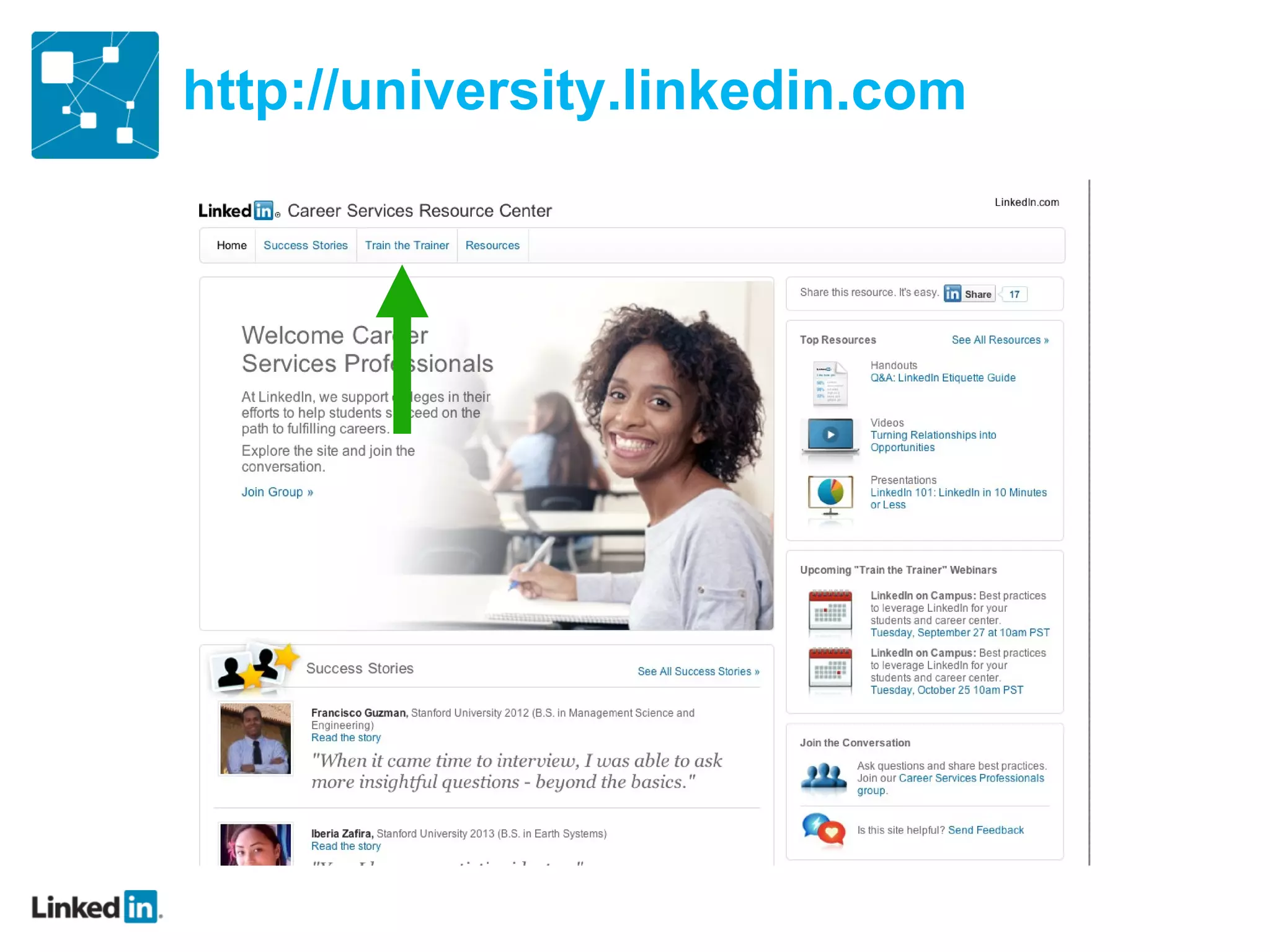 h ttp://university.linkedin.com   