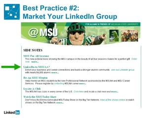 (Master ppt) LinkedIn on Campus