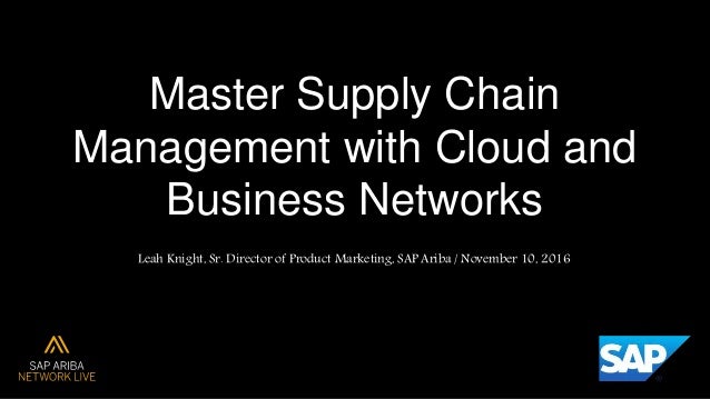 ms supply chain management