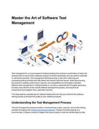 Master the Art of Software Test Management.pdf