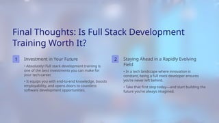 Master the Future with Full Stack development | PPTX
