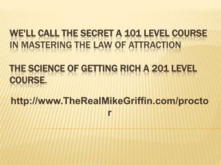 The Law Of Attraction
