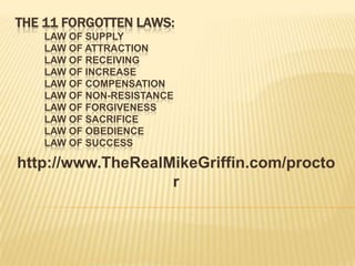 The Law Of Attraction