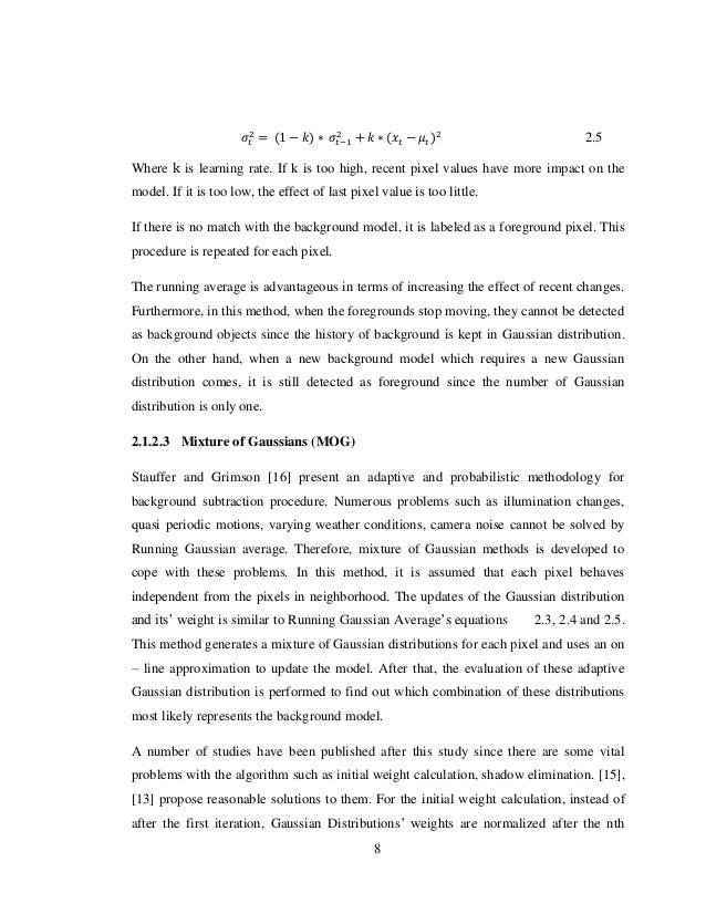 Database for master thesis
