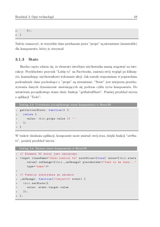Master thesis javascript
