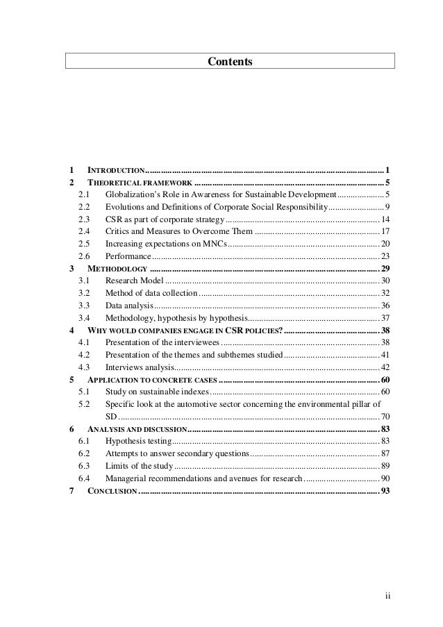 Master thesis in corporate finance
