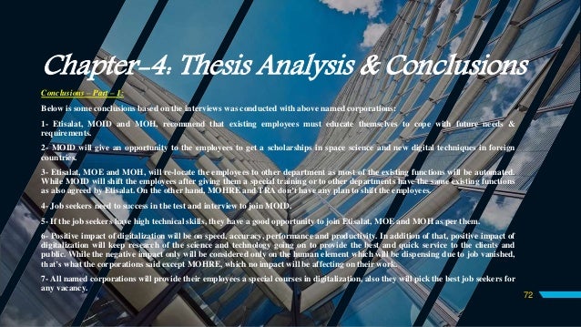 Master thesis service management