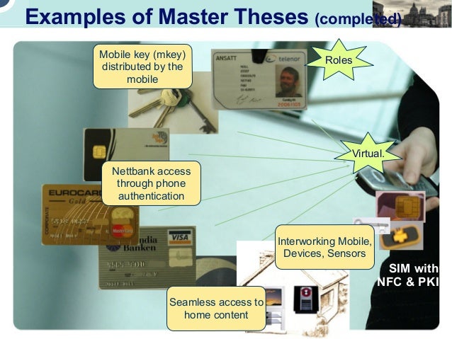 Master thesis wireless networking