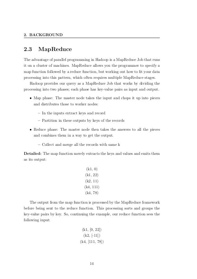 Master thesis parallel computing
