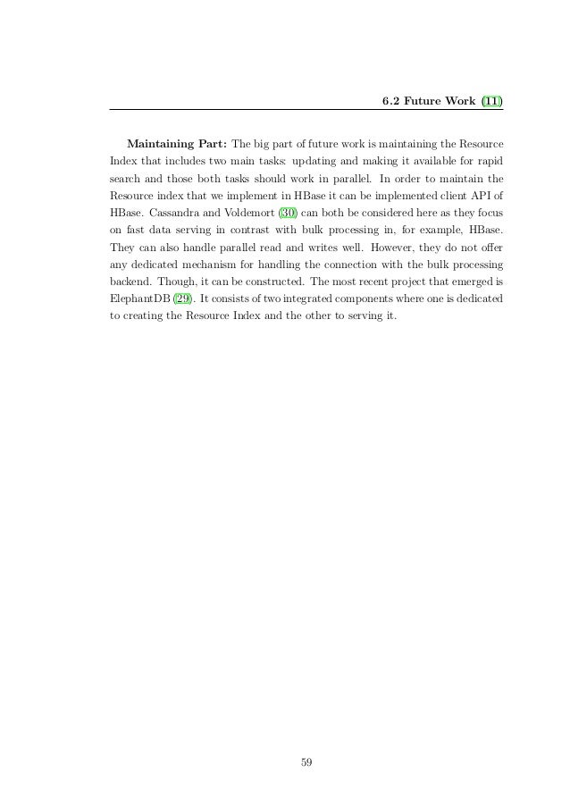 Master thesis sql