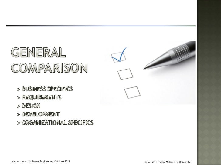 Master thesis control engineering