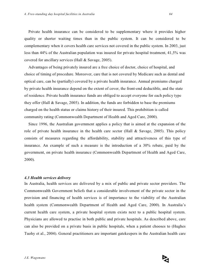 master thesis health economics