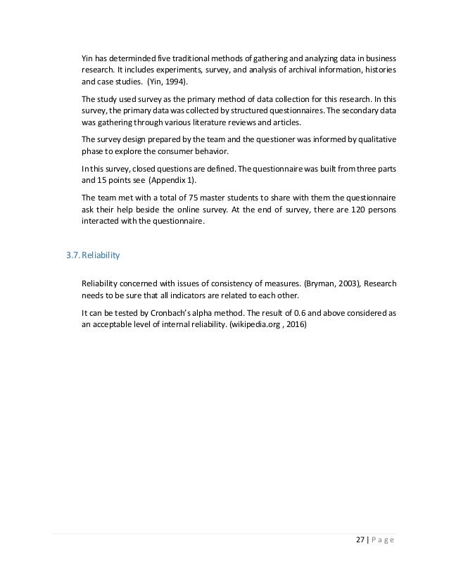 Masters dissertation services questionnaire