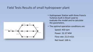 Analysis of control systems of small hydro power plant on islanding ...