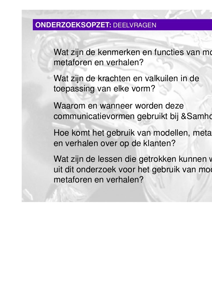 Master thesis kwantitatief onderzoek