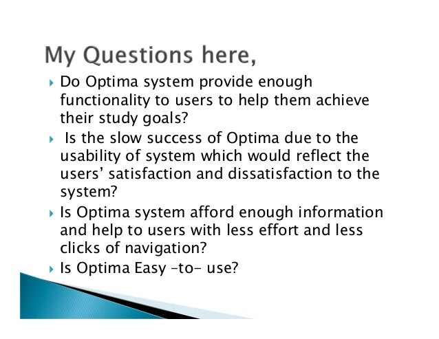 Master thesis usability