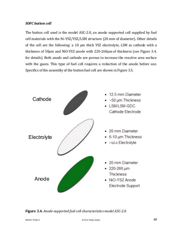 Fuel cell thesis