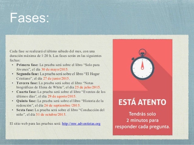 Master White Concurso