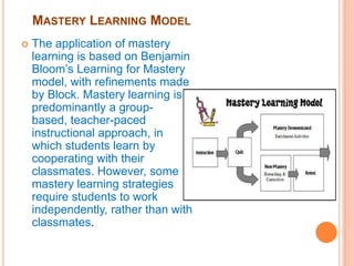 Mastery learning | PPTX