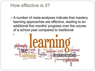 Mastery learning | PPTX