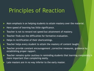 Mastery learning model | PPTX
