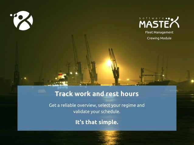 Mastex work and rest hours | PPT