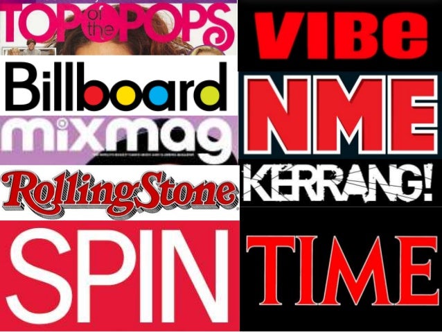 Image result for music magazine mastheads