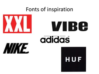 Fonts of inspiration
 