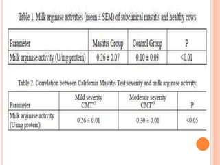 Adil Rasool MASTITIS DIAGNOSIS by ADIL RASOOL PARAY | PPTX