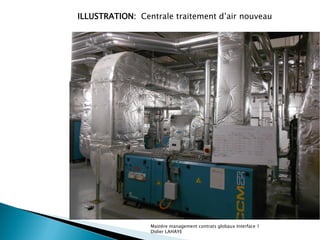 ILLUSTRATION: Centrale traitement d’air nouveau




                 Mastère management contrats globaux Interface 1
     ...