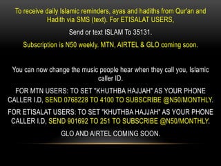 Masturbation homosexuality & zina; by nuhu tahir | PPT