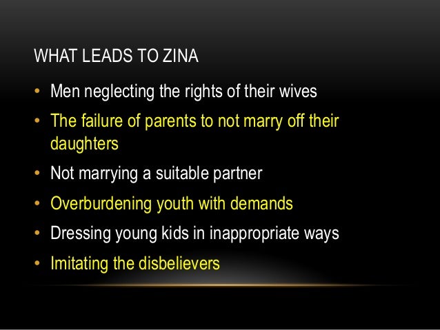 Masturbation Homosexuality Zina By Nuhu Tahir