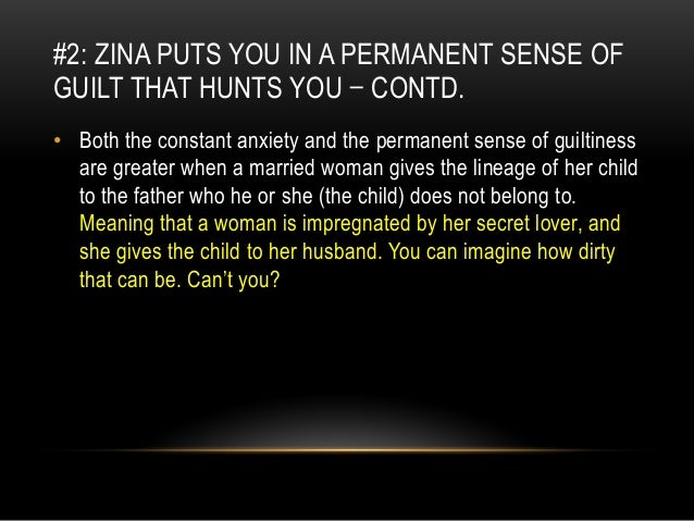 Masturbation Homosexuality Zina By Nuhu Tahir