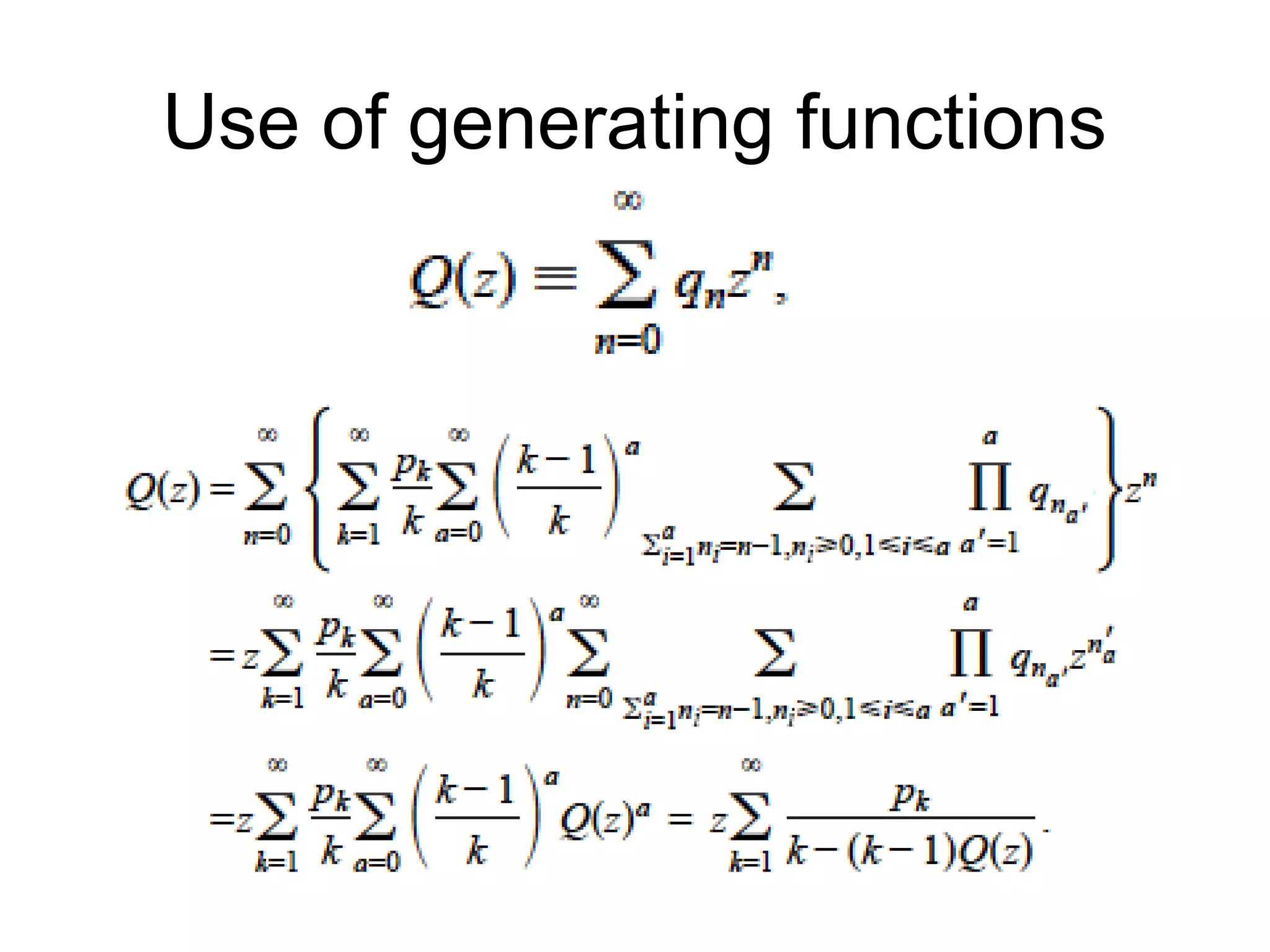 Return times of random walk on generalized random graphs | PPT