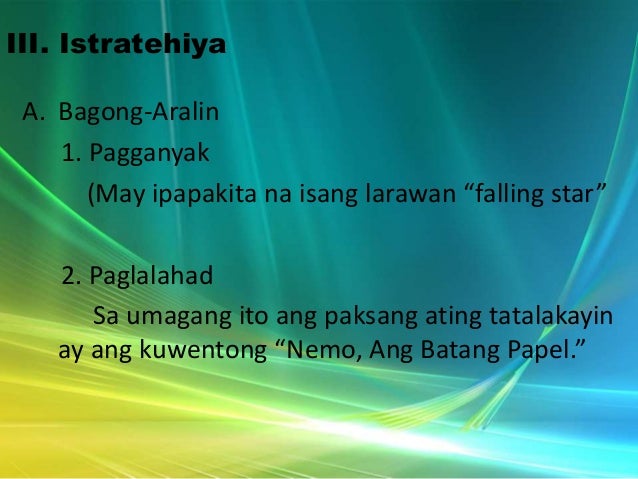 Banghay Aralin Tungkol Sa Demand  Conten Den 4