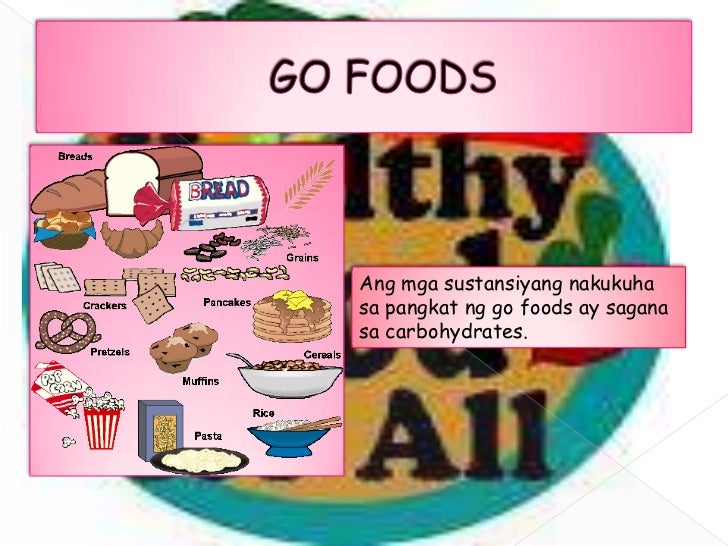 Kahulugan Ng Go Grow Glow Foods