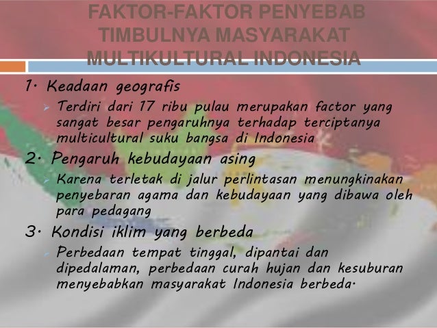 Masyarkat Multikultural