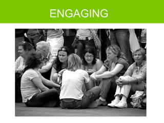 #1 Social media is continuing to evolve. Fast. ENGAGING 