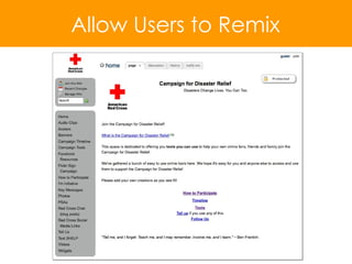 Allow Users to Remix 