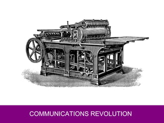 COMMUNICATIONS REVOLUTION 