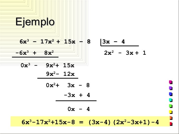 Expresiones algebraicas