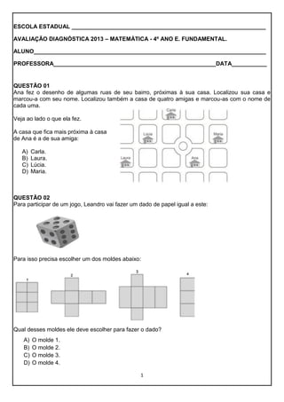 Baixe em PDF - Jogos Matemáticos 4º ano — SÓ ESCOLA