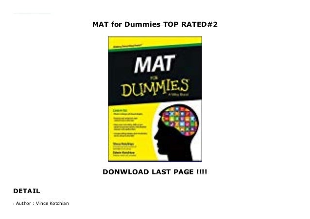 Mat For Dummies Top Rated 2