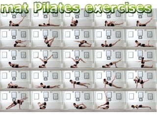 Mat pilates exercises